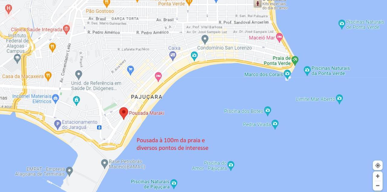 Hotel Pousada Maraki Maceió Zewnętrze zdjęcie